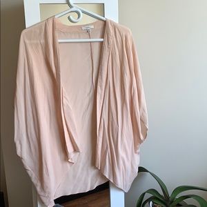 ARITZIA Talula Blush Open Short Coat